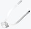 Riddell SF Cam-Loc Softcup Chinstrap - White