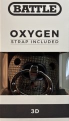 Battle "Binky Diamond" Oxygen Football Mouthguard - Black
