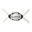 Riddell TCP Chin Strap - White - Chin Strap Size: TCP Riddell - S/M