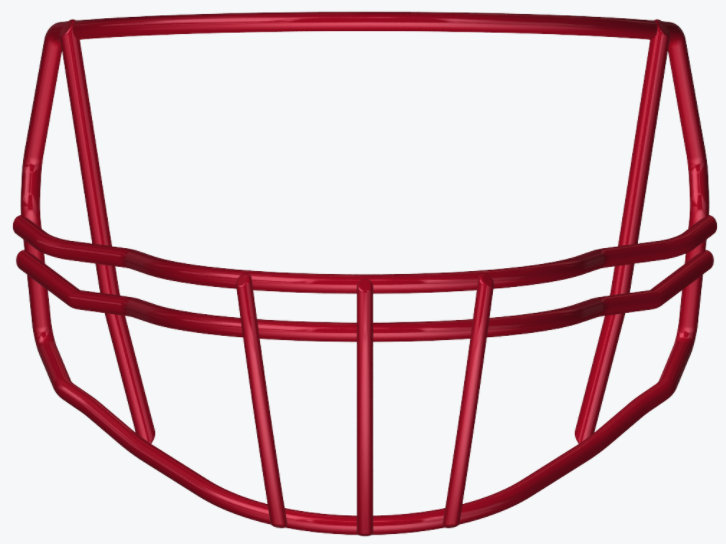 Riddell S2B-HS4 Facemask - Barva Mřížky: Scarlet HS4