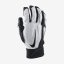 Nike D Tack 6.0 Lineman Gloves - White - Size: Medium