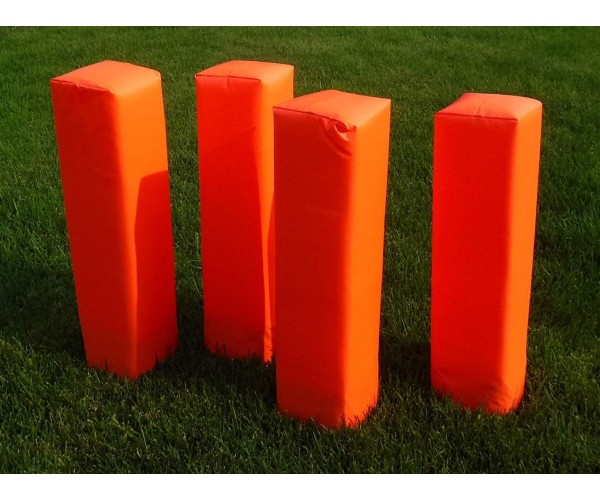 Football End Zone Pylons Set of 4 - Weighted