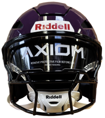 Riddell Axiom - Footballhelm für Erwachsene - Purple