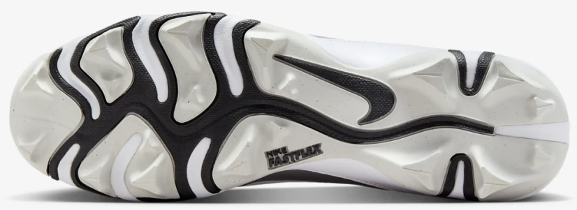 Football Cleats Nike Alpha Menace Shark 4 - White - Size: 9.0 US