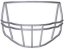 Riddell S2B-HS4 Facemask - Barva Mřížky: Lt.Gray HS4