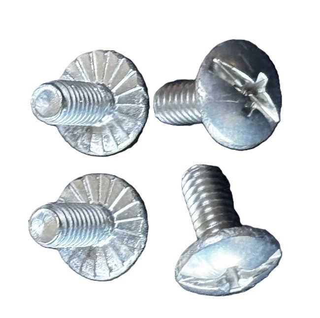 Riddell SF Vis de Blocage Sangle 8/32 - Lot de 4 pièces