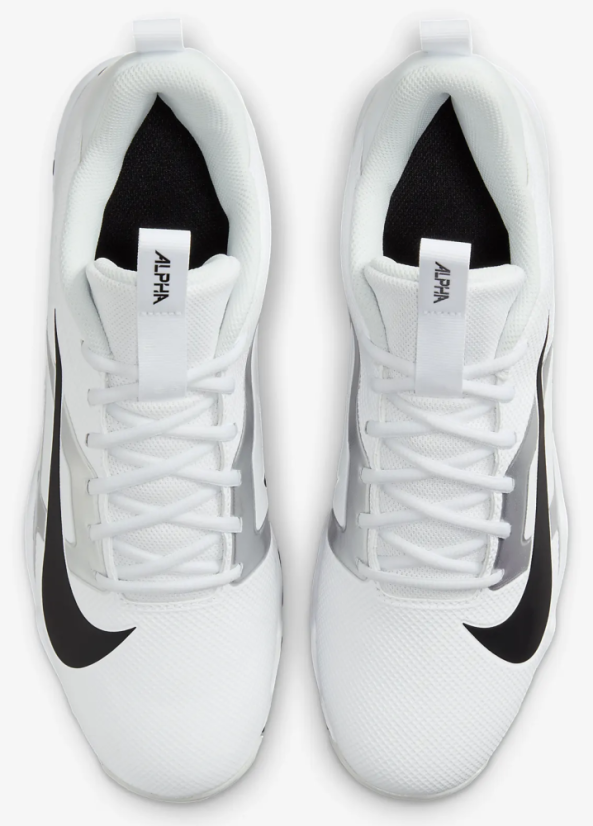 Football Cleats Nike Alpha Menace Shark 4 - White - Size: 9.0 US