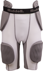 Riddell 5-PC Integrated Girdle White