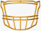 Riddell SF-2BD SpeedFlex Facemask - Facemask Color: Orange SF