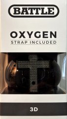 Battle "3D Diamond Cross" Chrome Oxygen Football Mouthguard - Black-Diamond