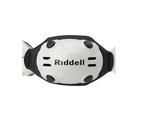 Riddell SpeedFlex TCP Cam-Loc Chin Strap - Bianco - Taglia Mentoniera: L/XL - TCP Riddell