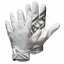 Battle Triple Threat Receiver Gloves White - Size: Medium
