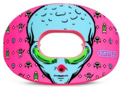 Battle "Alien" Oxygen Football Mouthguard - Pink