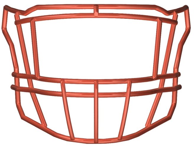 Riddell SF-2EG-II SpeedFlex Maschera - Colore Maschera: Orange SF