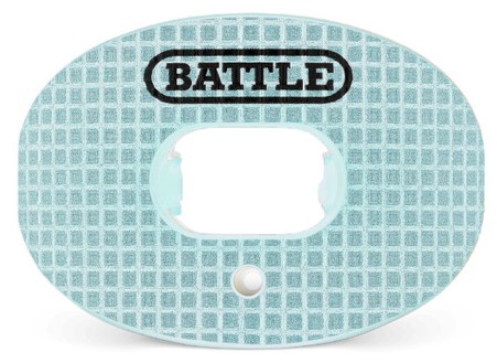Battle "3D Diamond" Oxygen Football Mouthguard - Teal