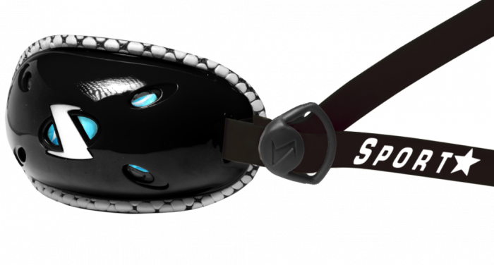 SportStar X-1 Evolution Gel Chin Strap - Black - Size: L/XL