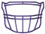 Riddell SF-2BD SpeedFlex Facemask - Facemask Color: Purple SF