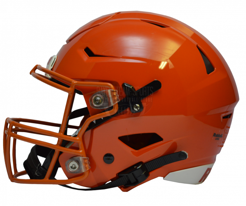 Fotbalová helma Riddell SpeedFlex - Oranžová - Velikost Helmy: Medium