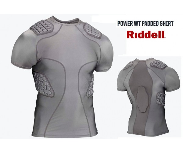 Riddell Power WT Padded Shirt - Taglia: 2XLarge