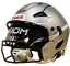 Riddell Axiom Varsity Football Helmet - Bay Silver - Helmet Size: 7
