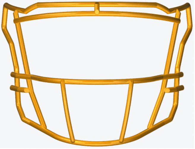 Riddell SF-2BD-SW SpeedFlex Facemask - Facemask Color: Gold SF
