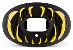 Battle "3D Predator" Oxygen Football Mouthguard - Black-Gold