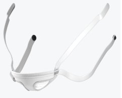 Riddell SF Cam-Loc Softcup Chinstrap - White