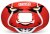 Battle "Clown23" Oxygen Football Mouthguard - Red