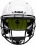 Riddell JET ND6 Youth-White - Talla del casco: S/M