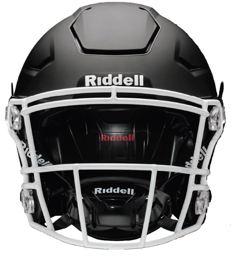 Riddell SpeedFlex Echo - Ultra Flat Black - Helmet Size: 8