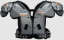 Football Shoulder Pads - Riddell POWER PMX LN - Size: Medium 18-19"