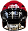 Riddell Axiom Varsity Football Helmet - Scarlet