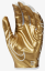 Nike Vapor Jet 7.0 MP Football Gloves - White/Gold - Size: XLarge