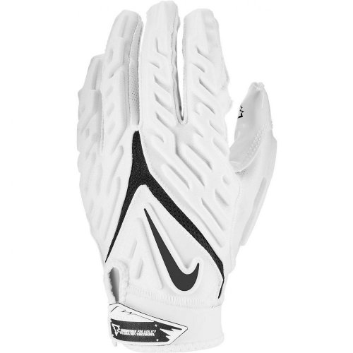 Nike Superbad 6.0 Football Gloves - White - Size: Large